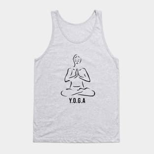 Yoga meditate Tank Top